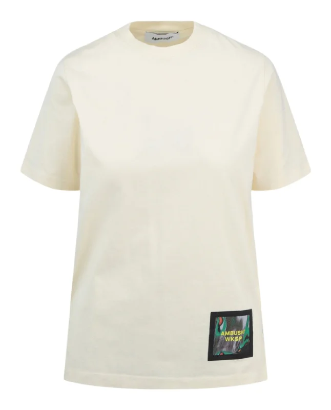 Sequined T-ShirtsWKSP Patch T-Shirt