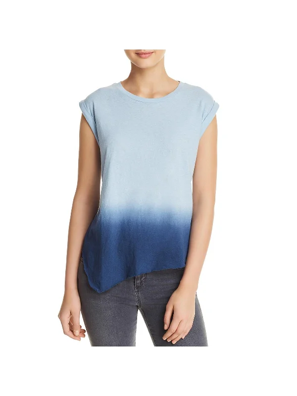 Waterproof T-ShirtsWomens Line Blend Tie-D T-Shirt