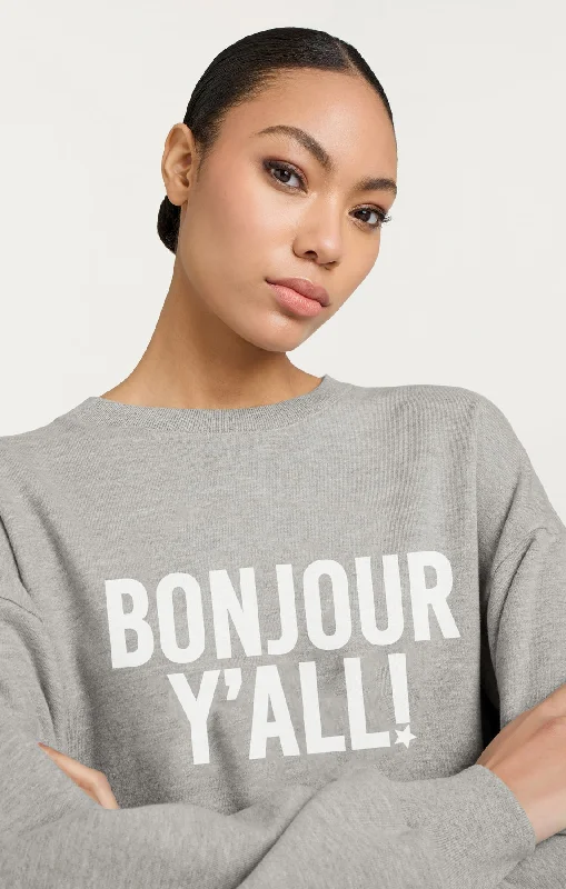 PulloverraglanCinq A Sept Bonjour Y'all Brandy Pullover