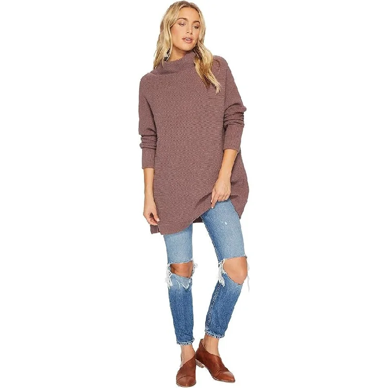 Free People  Ottoman Slouchy Tunic Sweater NutmegTunicTopRidge