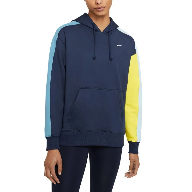 PulloversoftNike Women's Colorblocked Pullover Hoodie Midnight Navy