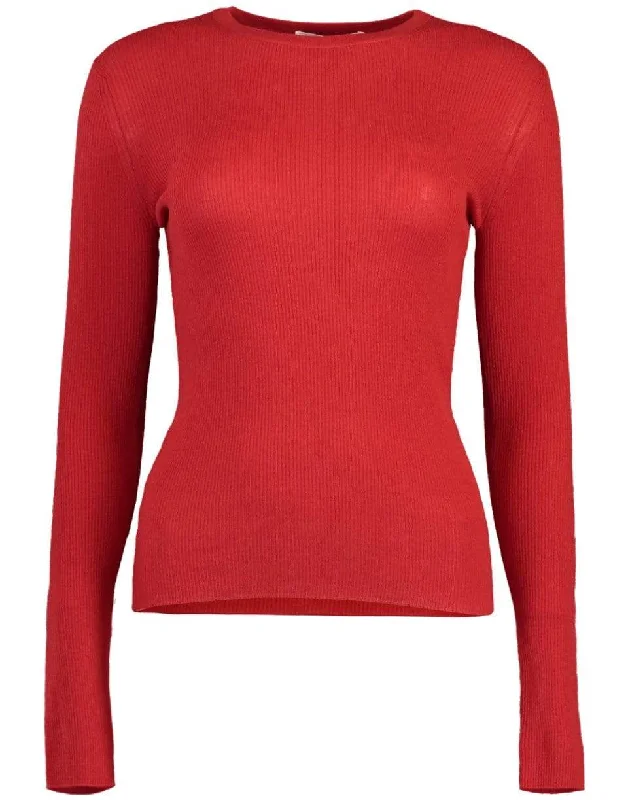 PulloverfittedHutton Ribbed Pullover Top