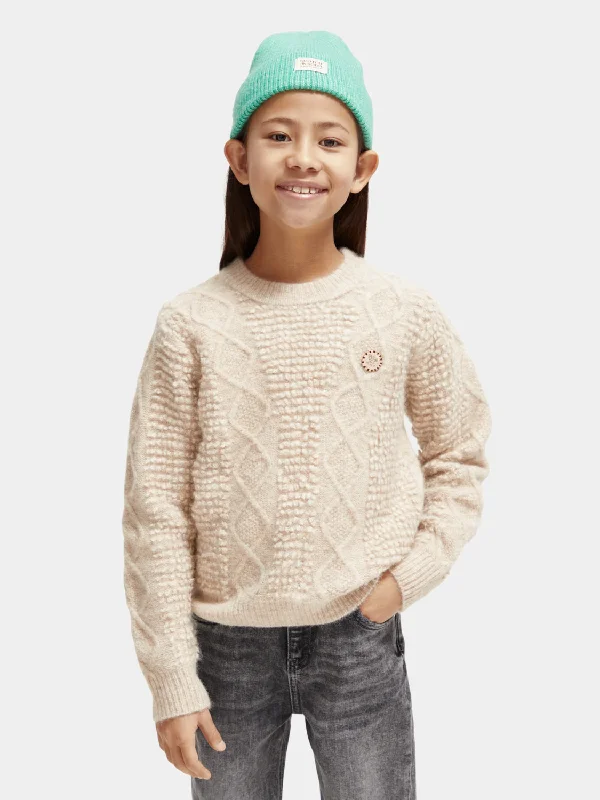 PullovercrispKids - Cable knit pullover