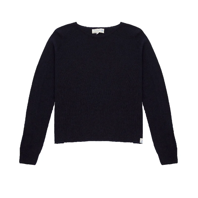 PulloverfreshMerz b Schwanen Women's Good Basics Pullover in Dark Navy