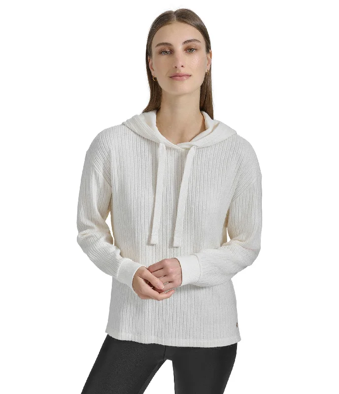 PulloversweaterLong Sleeve Braided Knit Pullover Hoodie