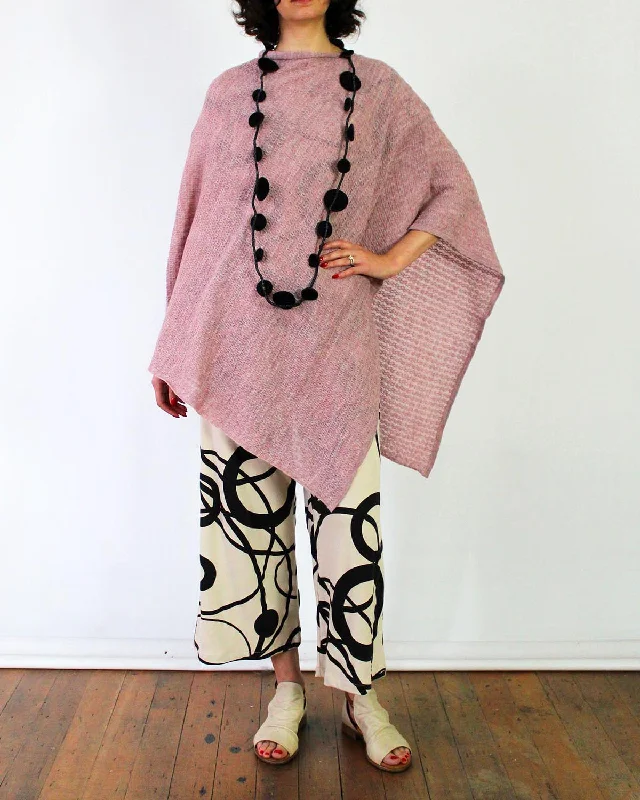 PullovernewOnde Baby Alpaca Poncho