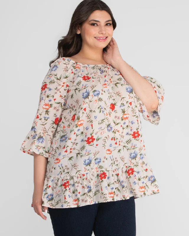 Felicity Casual Plus Size Tunic Top- Sale!TunicTopOnyx