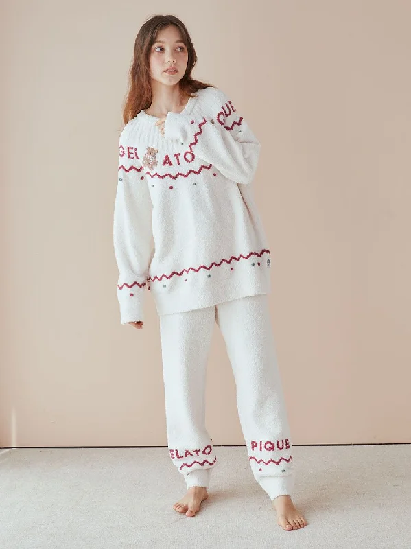 PullovermoveHOLIDAY Nordic Pullover & Long Pants Set