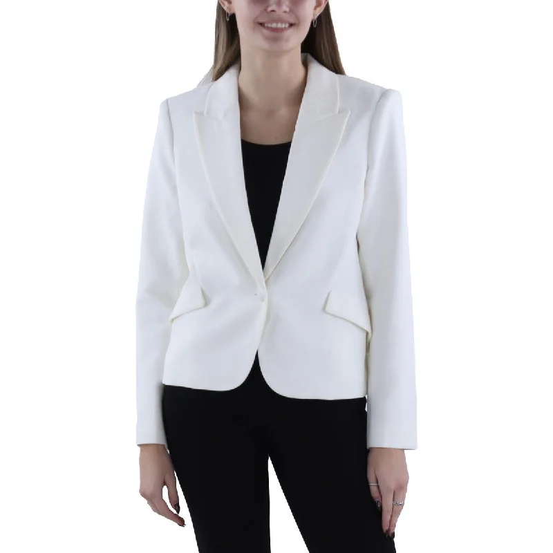 L'Agence Womens Notch Collar Suit Separate One-Button BlazerBlazerculture