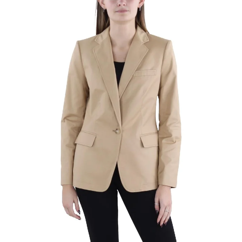 Lauren Ralph Lauren Womens Notch Collar Suit Separate One-Button BlazerBlazerfashion