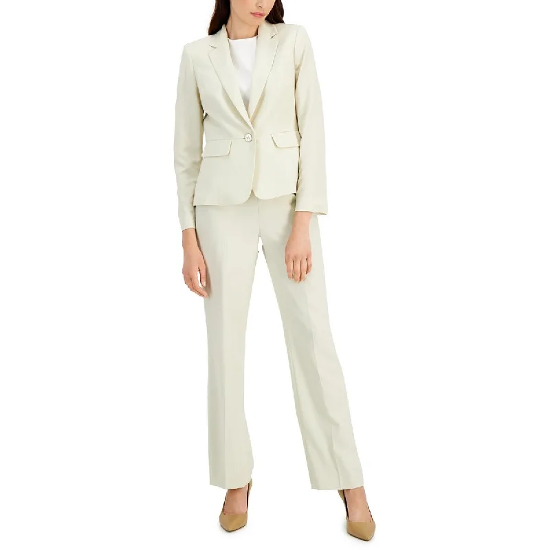 Le Suit Womens Office Work Wear One-Button BlazerBlazerfan