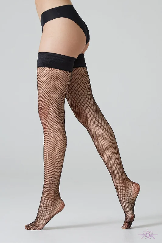 TightcornerCette Bahamas Black Fishnet Hold Ups