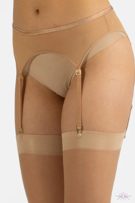 TightleggingCette Lulu Natural Suspender Belt