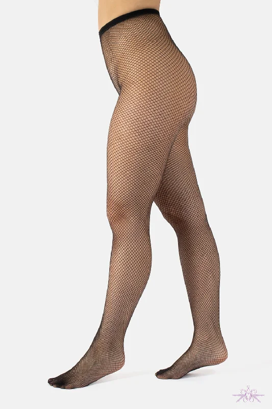 TightdeadlineCette Seamless Fishnet Black Tights