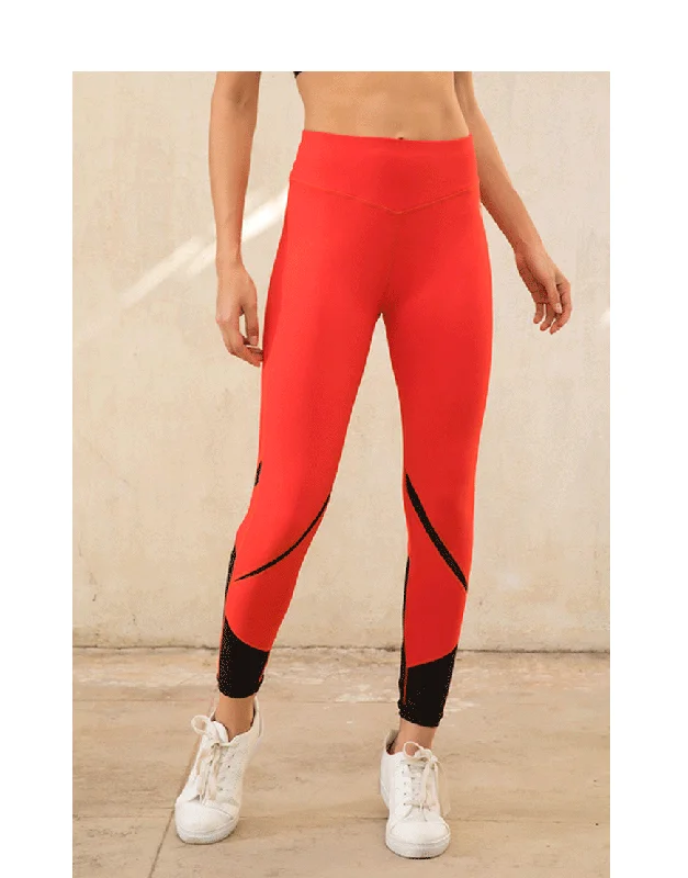 TightskirtSKIN FIT TRAINING LEGGING-RED